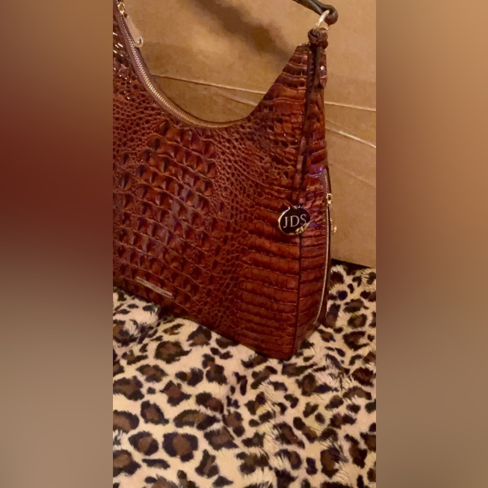 Brahmin for Sale. Purse only. No emblem. Can’t return bc it’s personalized!